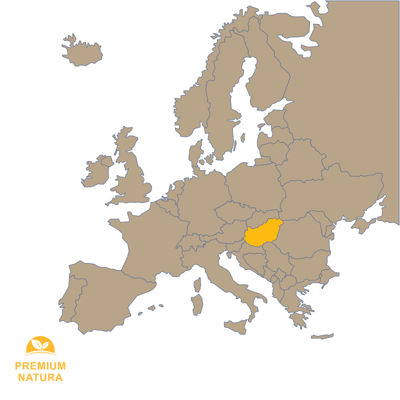 europe map with premium natura partners